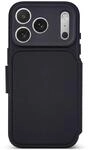 DECODED Silikon Wallet H&uuml;lle f&uuml;r iPhone 18 Pro / 17 Pro, Phantomschwarz 