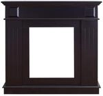 Rebecca Mobili dekorative Kaminumrandung, Schwarz Kaminkonsole, aus Holz, im...