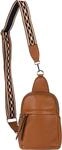 styleBREAKER Damen One Shoulder Rucksack, gemusterter Schultergurt, Einfarbige