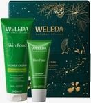 WELEDA Bio Weihnachten Geschenkset Skin Food Duschgel & Hautpflege Creme 