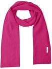 Cecil Damen Langer Strickschal in Unifarbe | pink flash A