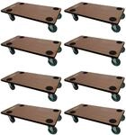 PROREGAL Profi Transportroller Hercules 30x60 cm Schwerlast bis 200 kg mit 4