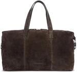 bugatti Diego Reisetasche L aus Leder f&uuml;r Herren, Weekender, Braun