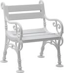 kaiserkraft | Sitzbank | klassisch | HxT 850 x 600 mm | 1-Sitzer