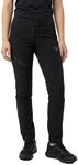 DYNAFIT Transalper Pro Damen Softshellhose Outdoorhose schwarz schwarz
