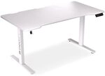 ENDORFY Atlas L Electric Onyx White, elektrischer Schreibtisch, Gaming Tisch,