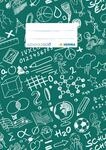HERMA 19417 Heftumschlag A5 Schoolydoo Gr&uuml;n, Hefth&uuml;lle mit Beschriftungsetikett aus