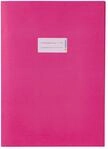 HERMA 5524 Heftumschlag A4 Papier Pink, Hefth&uuml;lle mit Beschriftungsfeld aus...