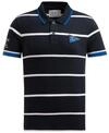 Camp David Herren Kurzarmpolo mit Streifen-Design