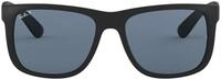 RayBan 0RB4165 Justin Classic Sonnenbrille LargeHerstellerGr&ouml;&szlig;e 55, Schwarz Gestell
