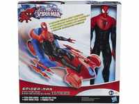 Hasbro A8491EU4 - Spider-Man Giant Action Figur mit Spider-Racer