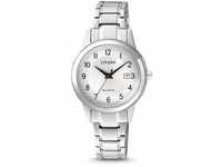 Citizen Damen Analog Quarz Uhr mit Edelstahl Armband FE1081-59B
