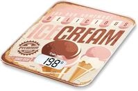 Beurer KS 19 Ice-Cream K&uuml;chenwaage, digitale, mit Tara-Zuwiegefunktion,