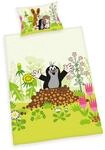 Herding DER KLEINE MAULWURF Kleinkinder-Bettw&auml;sche-Set, Wendemotiv, Bettbezug 100 x