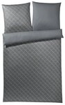 Joop, Mako-Satin-Bettwäsche, Kornblumen-Muster mit nuancierten Farben 135x200 + 1x Joop, Mako-Satin-Bettwäsche, Kornblumen-Muster mit nuancierten Farben 135x200 + 1x