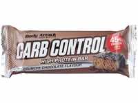 Body Attack Carb Control Protein Riegel 10x 100g (Box), Crunchy Chocolate,...