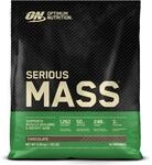Optimum Nutrition Serious Mass Weight Gainer Pulver, Geschmack Schokolade, 5.45kg, 16