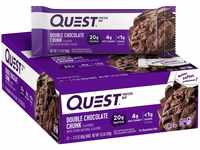Quest Nutrition Protein Bar Double Chocolate Chunk 12 x 60 g, 1er Pack (1 x 720...