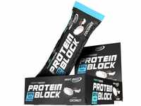 Best Body Nutrition Protein Block, Coconut, 51% Protein pro Riegel, 15 x 90 g Riegel