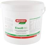 Megamax Eiweiss Erdbeere 5 kg | Molkenprotein + Milcheiwei&szlig; F&uuml;r Muskelaufbau ,Diaet