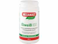 Megamax Eiweiss Erdbeere 400 g | Molkenprotein + Milcheiweiß Für Muskelaufbau