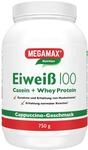 Megamax Eiweiss Cappuccino 750 g | Molkenprotein + Milcheiwei&szlig; F&uuml;r