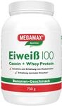 Megamax Eiweiss Banane 750 g | Molkenprotein + Milcheiwei&szlig; F&uuml;r Muskelaufbau,Diaet 