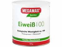 Megamax Eiweiss Vanille 750 g | Molkenprotein + Milcheiweiß Für Muskelaufbau...