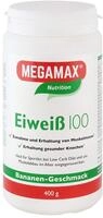 Megamax Eiweiss Banane 400 g | Molkenprotein + Milcheiwei&szlig; F&uuml;r Muskelaufbau ,Diaet