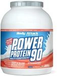 Body Attack POWER PROTEIN 90 - Strawberry Cream 2kg - Mehrkomponenten Protein Pulver,
