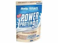 Body Attack, Power Protein 90, Cookies n Cream, 1er Pack (1x 500g)