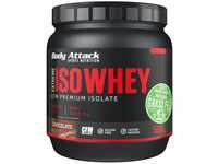 Body Attack Extreme ISO Whey, Chocolate, 1er Pack (1x 500 g)