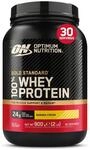 Optimum Nutrition Gold Standard 100% Whey, Proteinpulver, Geschmack Bananencreme,