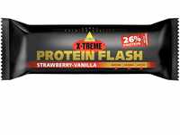 Inkospor X-Treme Protein Flash Riegel, Strawberry-Vanilla, 30 x 65g