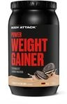 Body Attack Weight Gainer - Cookies n Cream - 1,5 kg - Mass Gainer f&uuml;r Masseaufbau &