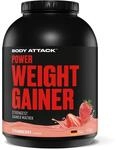 Body Attack Weight Gainer - Strawberry - 4,75 kg - Dein Mass Gainer f&uuml;r Masseaufbau