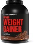 Body Attack Weight Gainer - Chocolate - 4,75 kg - Produkt der K&ouml;lner Liste - 100%