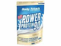 Body Attack, Power Protein 90, Vanilla Cream, 1er Pack (1x 500g)