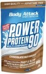 Body Attack POWER PROTEIN 90 - Hazelnut Cream - 500g Beutel - Mehrkomponenten Protein