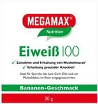 Megamax Eiweiss Banane 30 g | Molkenprotein + Milcheiwei&szlig; F&uuml;r Muskelaufbau ,Diaet 