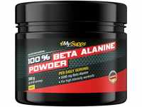MySupps- 100% Beta Alanin Powder, 5000mg Beta Alanin + Vitamin B6 pro Portion,