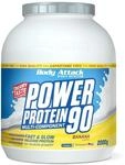 Body Attack POWER PROTEIN 90 - Banana Cream 2kg - Mehrkomponenten Protein Pulver,