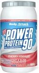 Body Attack POWER PROTEIN 90 -Cherry - 1kg Dose - Mehrkomponenten Protein Pulver,
