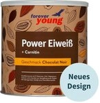 Forever Young Power Eiwei&szlig; + L-Carnitin, 750g Dose, Schoko (Chocolat Noir)