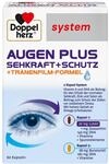 Doppelherz system AUGEN PLUS SEHKRAFT + SCHUTZ &ndash; Mit Vitamin A und der Omega-3