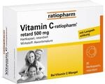 Vitamin C-ratiopharm retard 500 mg, 30 Hartkapseln | Das Kraftpaket f&uuml;r Ihre