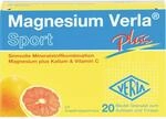 Magnesium Verla plus Sport Granulat, 20 St. Beutel