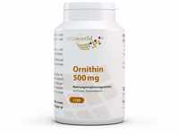 vitaworld L-Ornithin 500 mg, Vegan, 120 Kapseln