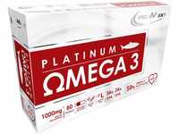 IronMaxx Platinum Omega 3 Fischöl-Kapseln hochdosiert, 60 Stück (1er Pack)