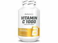 BioTechUSA Vitamin C 1000 + BioFlavonoide | Mehrere Quellen | Immunstütze 
